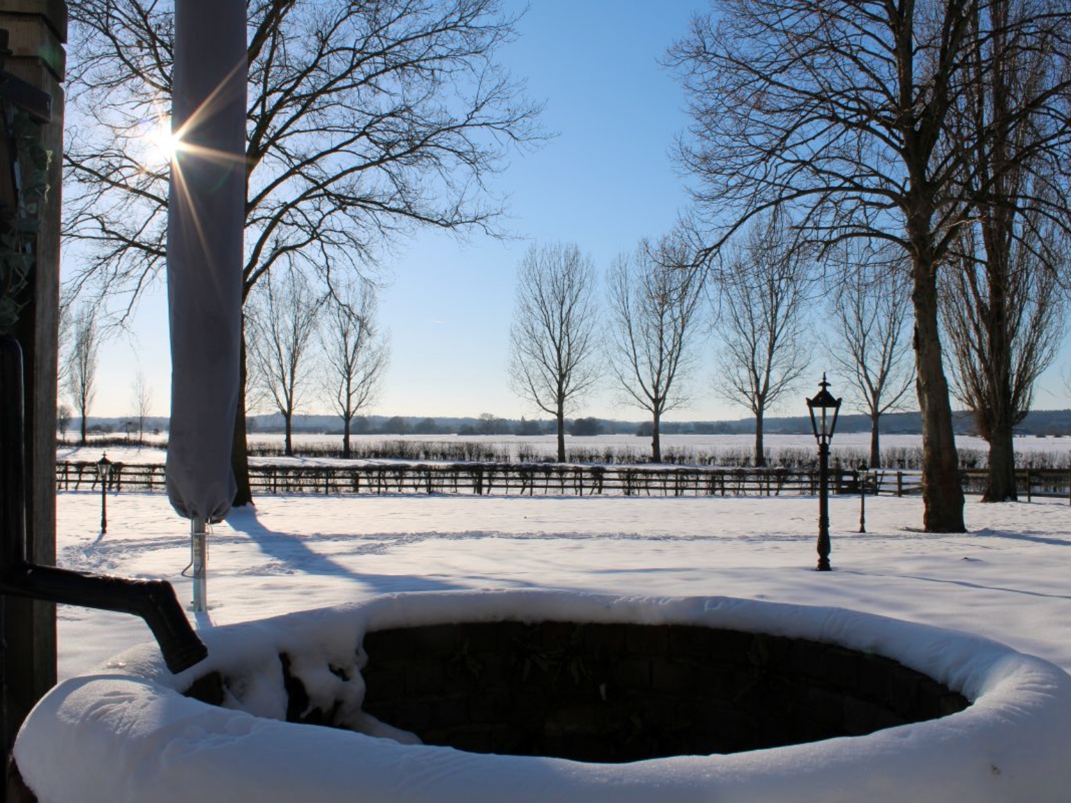 Winter bij Havezathe carpe diem